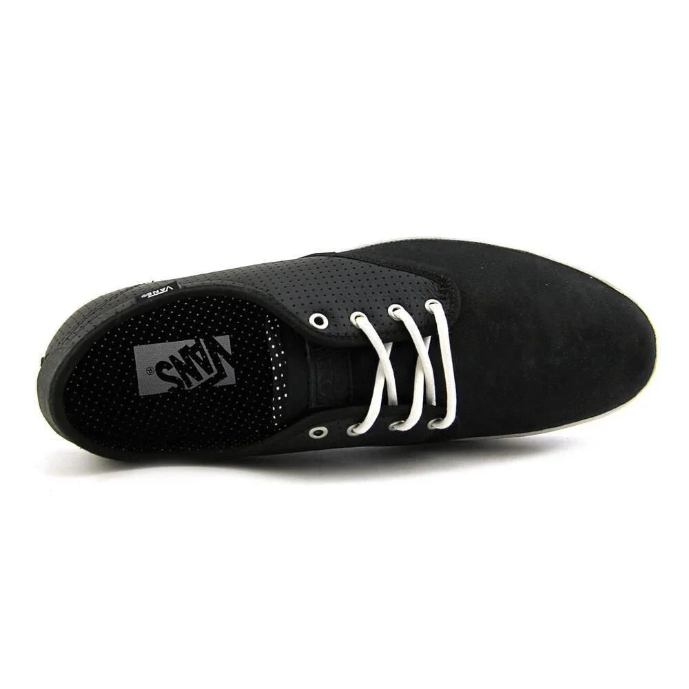 VANS Ludlow (Dots) Black Leather Sneakers MEN'S 6.5 WOMEN'S 8